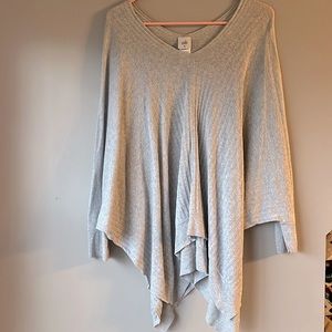 Cabi grey ribbed pullover